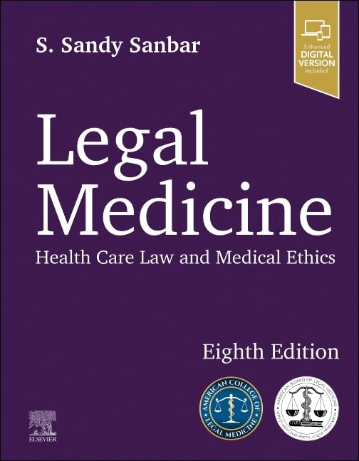 Legal Medicine Textbook Cover